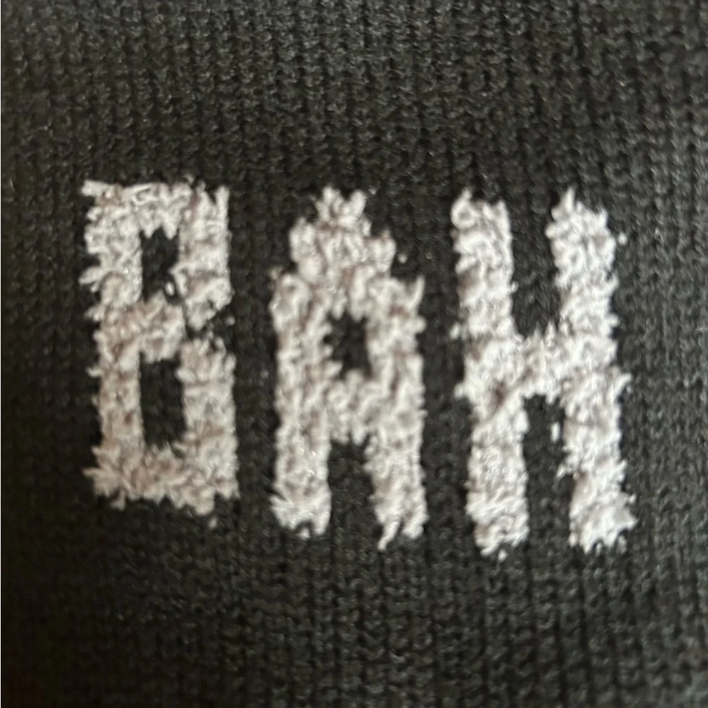 New Reddy Bah Humbug dog sweater L